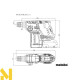 Перфоратор акумуляторний Metabo KH 18 LTX BL 24 (без АКБ та ЗП + metaBOX)