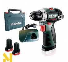 Шуруповерт акумуляторний Metabo PowerMaxx BS BL (601721500)