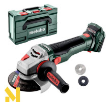 Болгарка (кутова шліфмашина) акумуляторна Metabo WB 18 LTX BL 15-125 QUICK (без АКБ та ЗП)