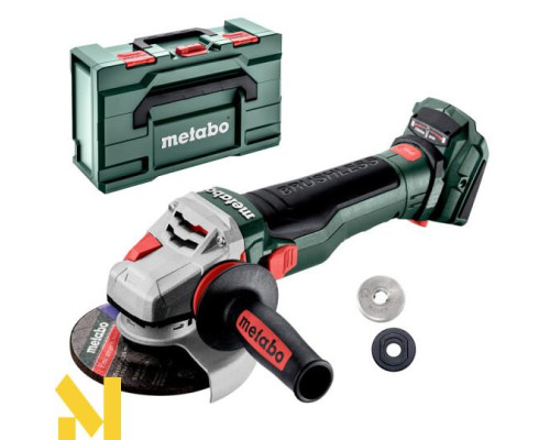 Болгарка (кутова шліфмашина) акумуляторна Metabo WB 18 LTX BL 15-125 QUICK (без АКБ та ЗП)