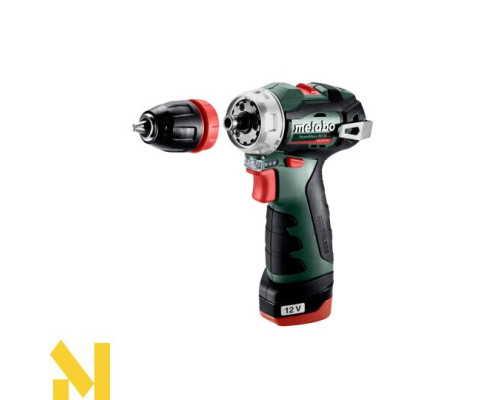 Дриль-шуруповерт акумуляторний Metabo PowerMaxx BS BL Q (601749500)
