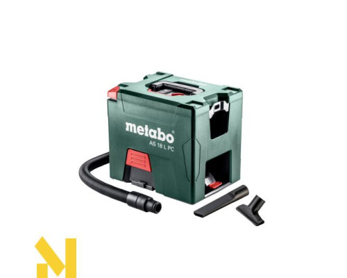 Пилосос акумуляторний Metabo AS 18 L PC (без АКБ та ЗП)
