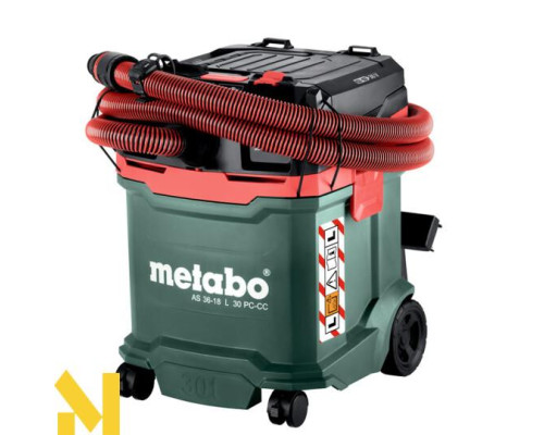 Пилосос акумуляторний Metabo AS 36-18 L 30 PC-CC (без АКБ та ЗП)