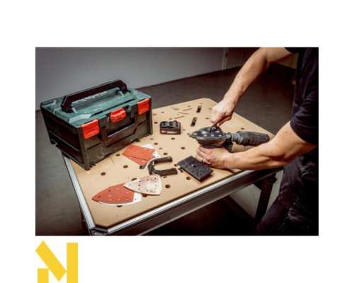 Шліфмашина багатофункціональна акумуляторна Metabo SM 18 LTX BL (без АКБ та ЗП, + metaBOX)