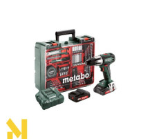 Дриль-шуруповерт ударний акумуляторний Metabo SB 18 LT Mobile Workshop (602103600)
