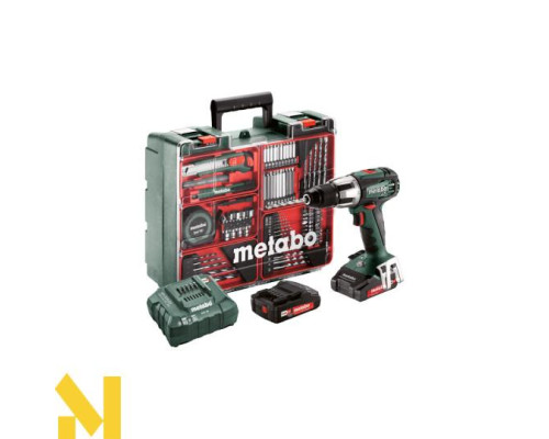 Дриль-шуруповерт ударний акумуляторний Metabo SB 18 LT Mobile Workshop (602103600)