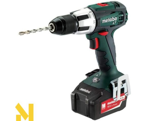Дриль-шуруповерт ударний акумуляторний Metabo SB 18 LT Set + ліхтар + набір біт (602103610)