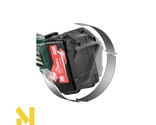 Болгарка (кутова шліфмашина) акумуляторна Metabo W 18 LTX 125 Quick (без АКБ та ЗП)