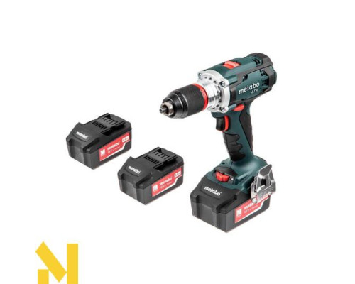 Дриль-шуруповерт ударний акумуляторний Metabo BS 18 LTX Impuls Set (602191960)