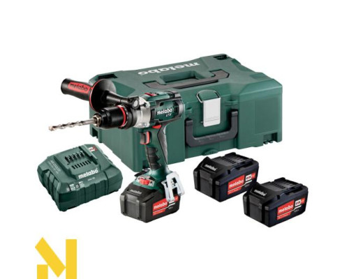 Дриль-шуруповерт ударний акумуляторний Metabo SB 18 LTX Impuls Set (602192960)