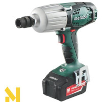 Гайковерт акумуляторний Metabo SSW 18 LTX 600, 5.2 Аг