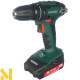 Шуруповерт акумуляторний Metabo BS 18 (2 Аг)