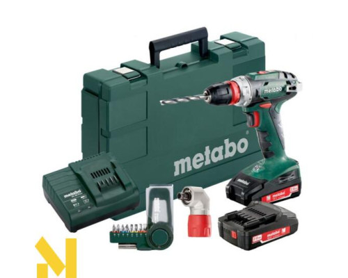 Акумуляторний дриль-шуруповерт Metabo BS 18 Quick Set