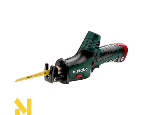 Пила шабельна акумуляторна Metabo PowerMaxx ASE + 2xАКБ та кейс