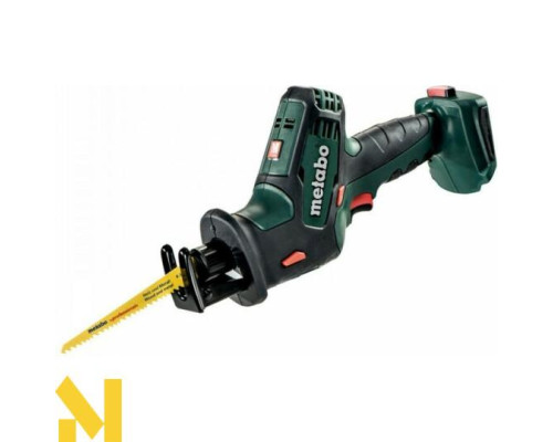 Пила шабельна акумуляторна Metabo SSE 18 LTX Compact + 2x4,0 Аг та кейс