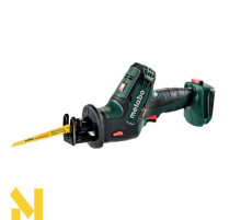Пила шабельна акумуляторна Metabo SSE 18 LTX Compact (без АКБ та ЗП) + MetaLoc