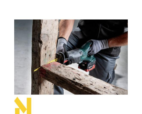 Пила шабельна акумуляторна Metabo SSE 18 LTX BL + 2x8.0 Аг та кейс