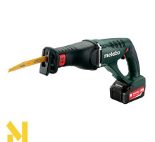 Пила шабельна акумуляторна Metabo ASE 18 LTX + 2x5,2 Аг та кейс