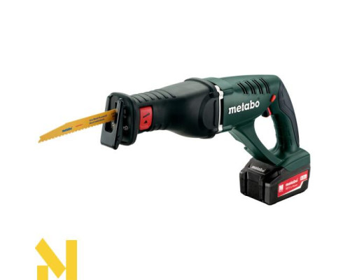 Пила шабельна акумуляторна Metabo ASE 18 LTX + 2x5,2 Аг та кейс