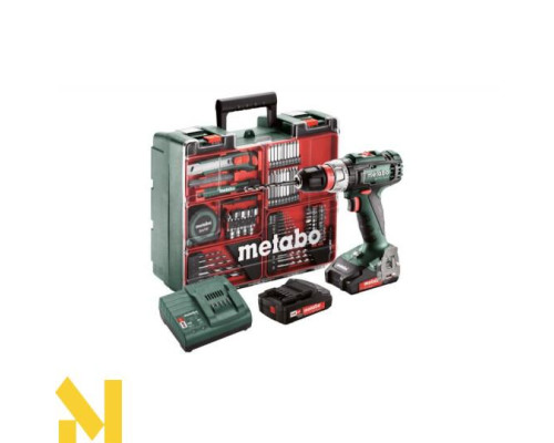 Акумуляторний дриль-шуруповерт Metabo BS 18 L Quick Mobile Workshop