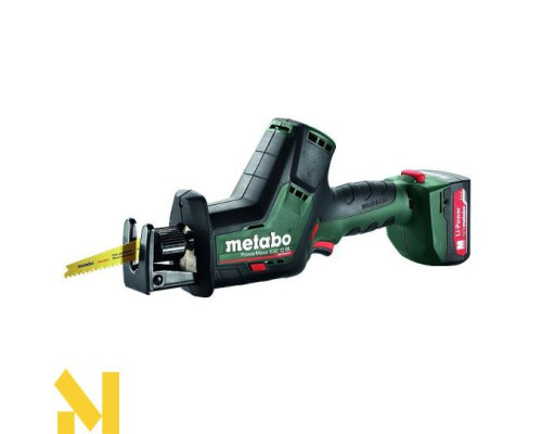 Пила шабельна акумуляторна Metabo PowerMaxx SSE 12 BL + 2x2,0 Аг