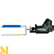 Пила шабельна акумуляторна Metabo PowerMaxx SSE 12 BL (без АКБ та ЗП) + Metaloc