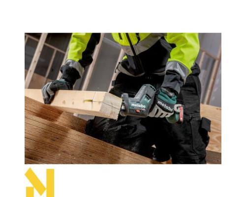 Пила шабельна акумуляторна Metabo POWERMAXX SSE 12 BL (без АКБ та ЗП) + MetaLoc