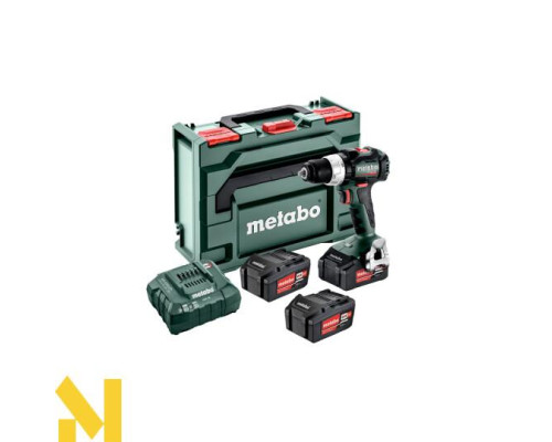 Дриль-шуруповерт акумуляторний Metabo BS 18 LT BL Set (602325960)