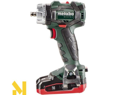 Дриль-шуруповерт акумуляторний Metabo BS 18 LT BL Q LiHD (2x4.0 Аг + ЗП + кейс)
