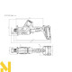 Пила шабельна акумуляторна Metabo SSE 18 LTX BL Compact+ 2x2,0 Аг та кейс