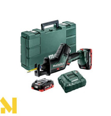 Пила шабельна акумуляторна Metabo SSE 18 LTX BL Compact + 2x4,0 Аг та кейс
