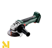 Болгарка (кутова шліфмашина) акумуляторна Metabo W 18 L BL 9-115 (без АКБ та ЗП)