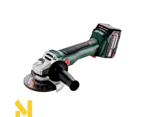 Болгарка (кутова шліфмашина) акумуляторна Metabo W 18 L BL 9-125
