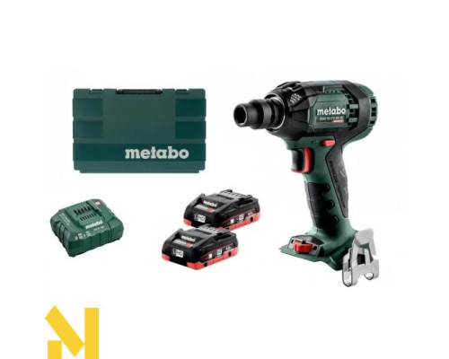Гайковерт акумуляторний Metabo SSW 18 LTX 300 BL (LiHD 2x4.0 Аг)