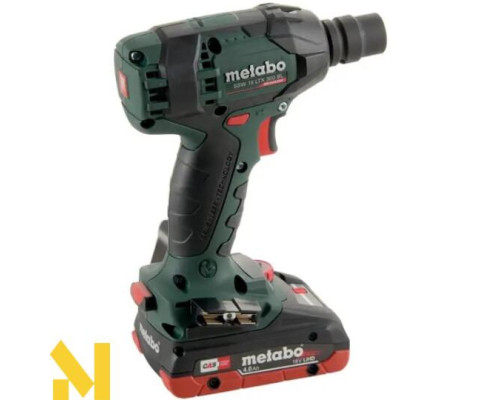 Гайковерт акумуляторний Metabo SSW 18 LTX 300 BL (LiHD 2x4.0 Аг)