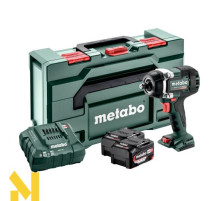 Гайковерт акумуляторний Metabo SSW 18 LTX 800 BL (2x5.2Ач + ASC 55 + MetaBox 145 L)