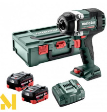 Гайковерт акумуляторний Metabo SSW 18 LTX 800 BL (2x5.5Ач + ASC 145 + MetaBox 145 L)
