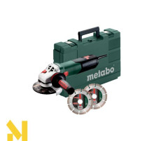 Болгарка (шліфмашина кутова) Metabo W 13-125 Quick Set (603627510)