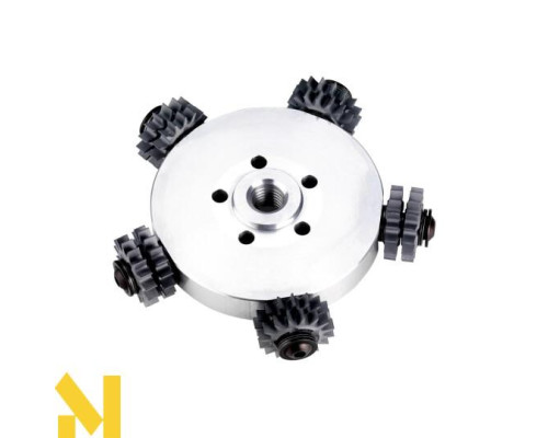 Шліфмашина по штукатурці Metabo RFEV 19-125 RT + Фрезерна головка із гострими зубами