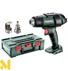 Фен технічний акумуляторний Metabo HG 18 LTX 500 (без АКБ та ЗП, +MetaBox)