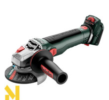 Болгарка (кутова шліфмашина) акумуляторна Metabo WVB 18 LT BL 11-115 Quick (без АКБ та ЗП)