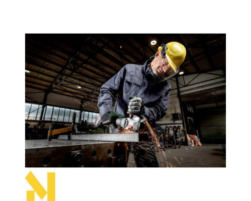 Болгарка (кутова шліфмашина) акумуляторна Metabo WPB 18 LT BL 11-125 Quick (без АКБ та ЗП + MetaBox)