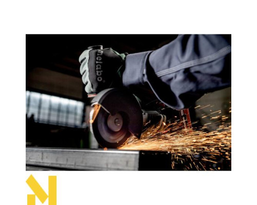 Болгарка (кутова шліфмашина) акумуляторна Metabo WPB 18 LT BL 11-125 Quick (без АКБ та ЗП + MetaBox)