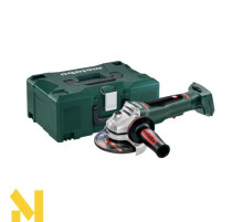 Болгарка (кутова шліфмашина) акумуляторна Metabo WB 18 LTX BL 125 Quick MetaLoc (без АКБ та ЗП)