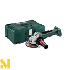 Болгарка (кутова шліфмашина) акумуляторна Metabo WB 18 LTX BL 125 Quick MetaLoc (без АКБ та ЗП)
