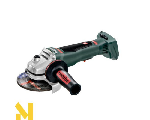 Болгарка (кутова шліфмашина) акумуляторна Metabo WB 18 LTX BL 125 Quick MetaLoc (без АКБ та ЗП)