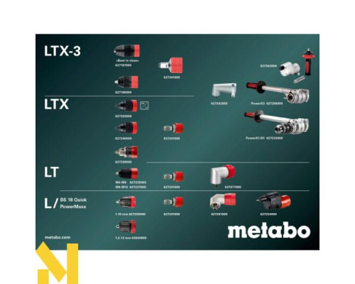 Дриль-шуруповерт акумуляторний Metabo SB 18 L BL Q