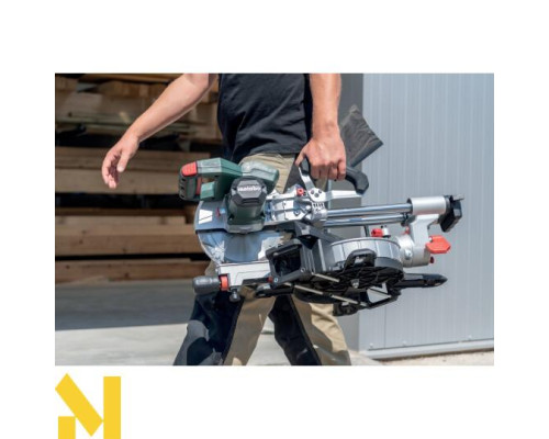 Пила торцювальна акумуляторна Metabo KGS 18 LTX BL 216 (без АКБ та ЗП)