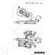 Пила торцювальна акумуляторна Metabo KGS 18 LTX BL 216 (без АКБ та ЗП)