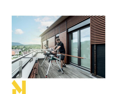 Пила торцювальна акумуляторна Metabo KGS 18 LTX BL 216 (без АКБ та ЗП)